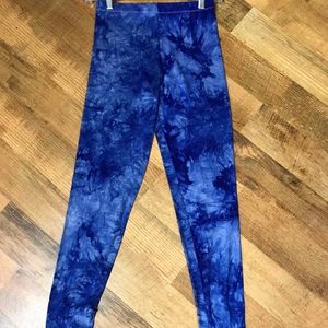 Tie dye stretch leggings
